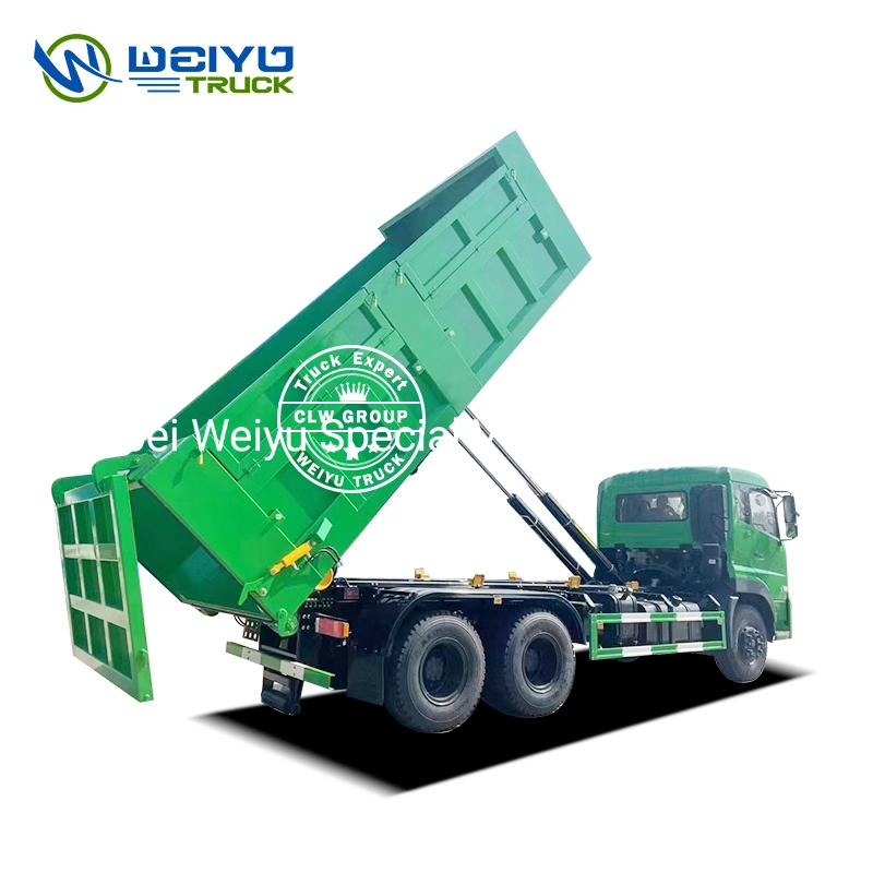 Dongfeng 260HP 20 Tons 22cbm Roll off Arm Hooklift Garbage Truck