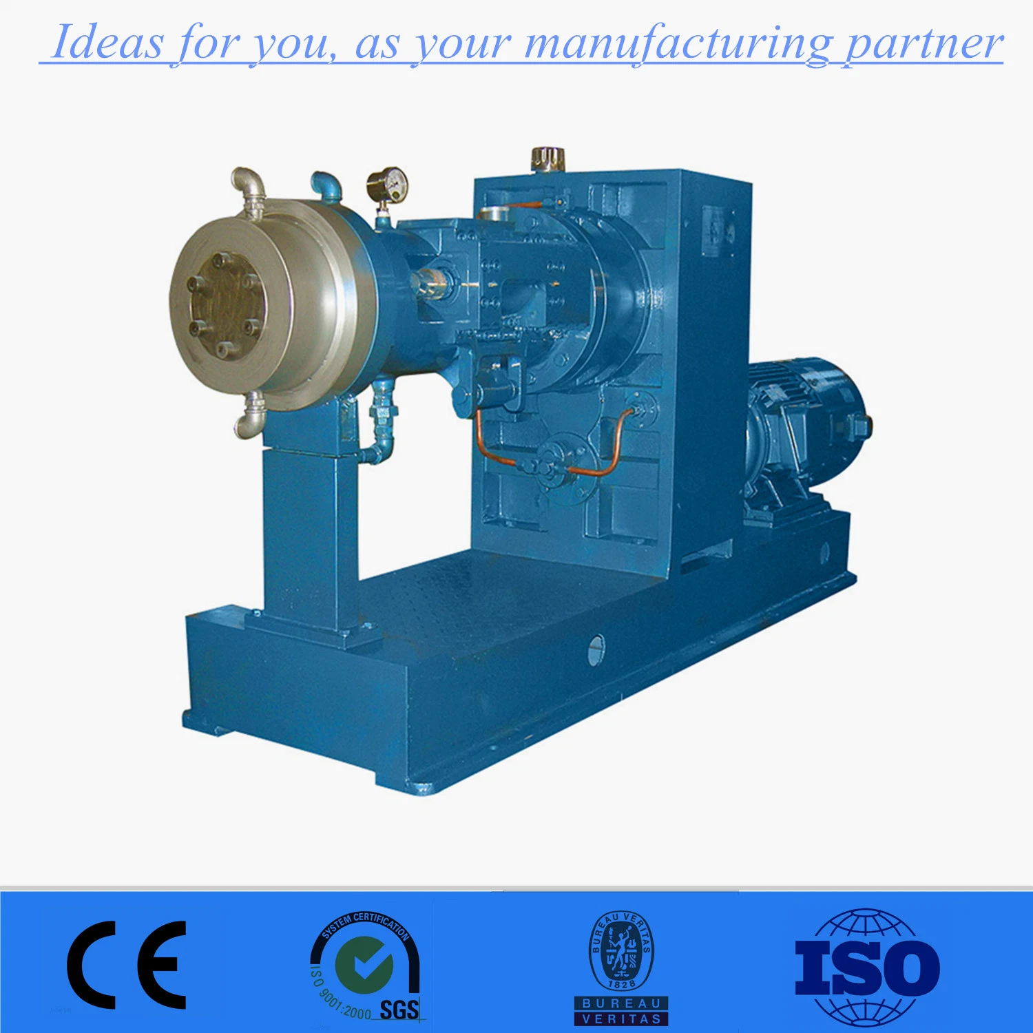 EPDM Rubber Pellet Plastic Twin Screw Extruder/High Capacity PP/PE + CaCO3 Plastic Filler Masterbatch Granule Making Machine/ Granulator Pelletizing Extruder