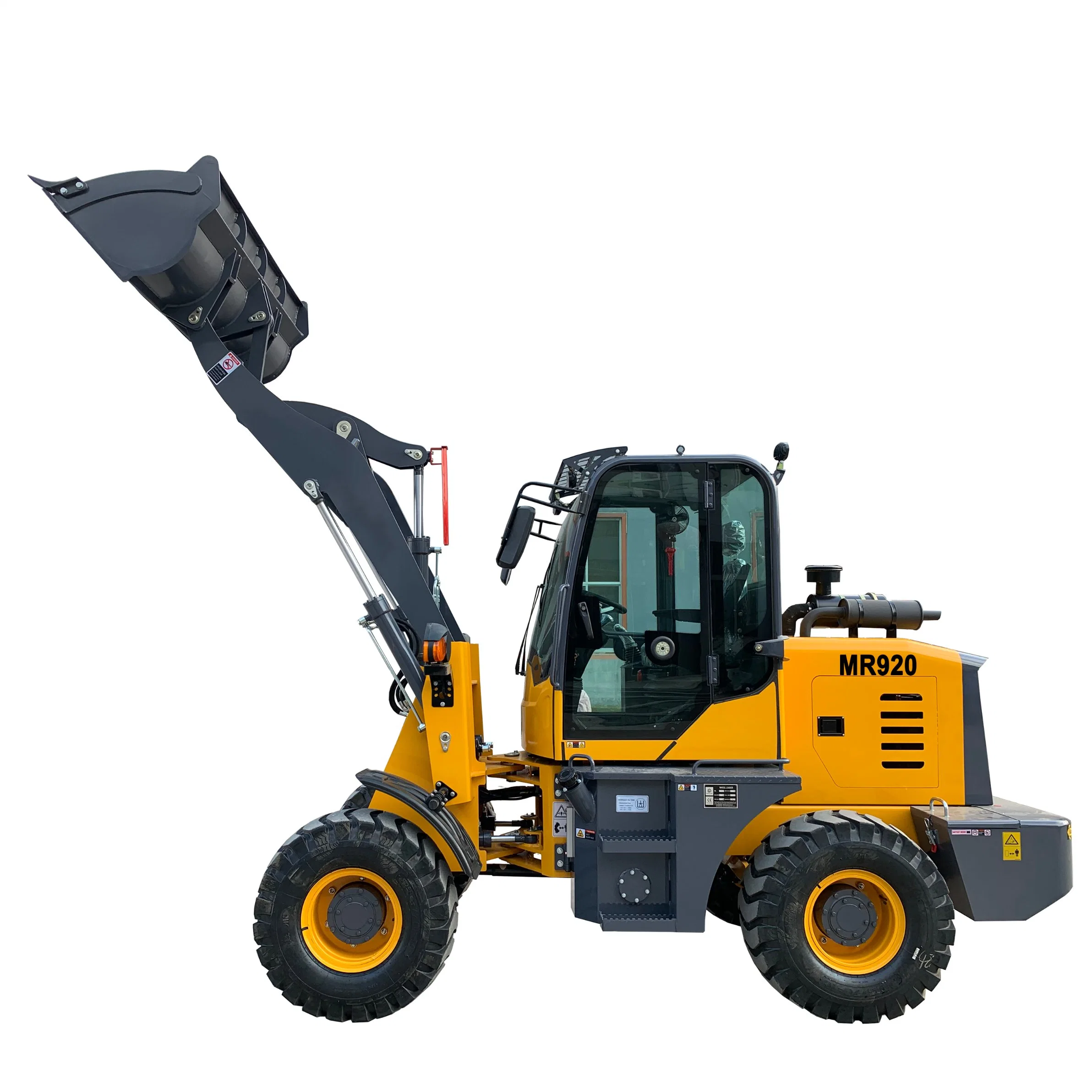 Small Wheel Loaders Multifunctional Machines Used on Farm 1.5tons
