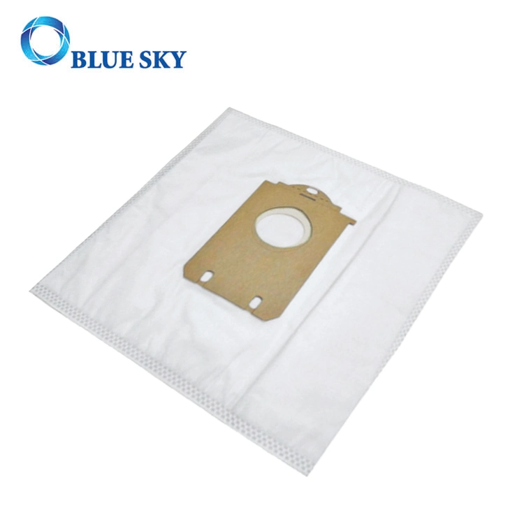 White Non-Woven Dust Filter Bags for Electrolux S Vacuum Cleaners