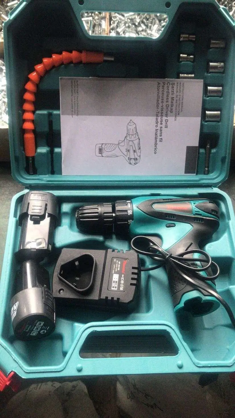 High Quality Cordless Power Tool Combo Hammer Drill Set
