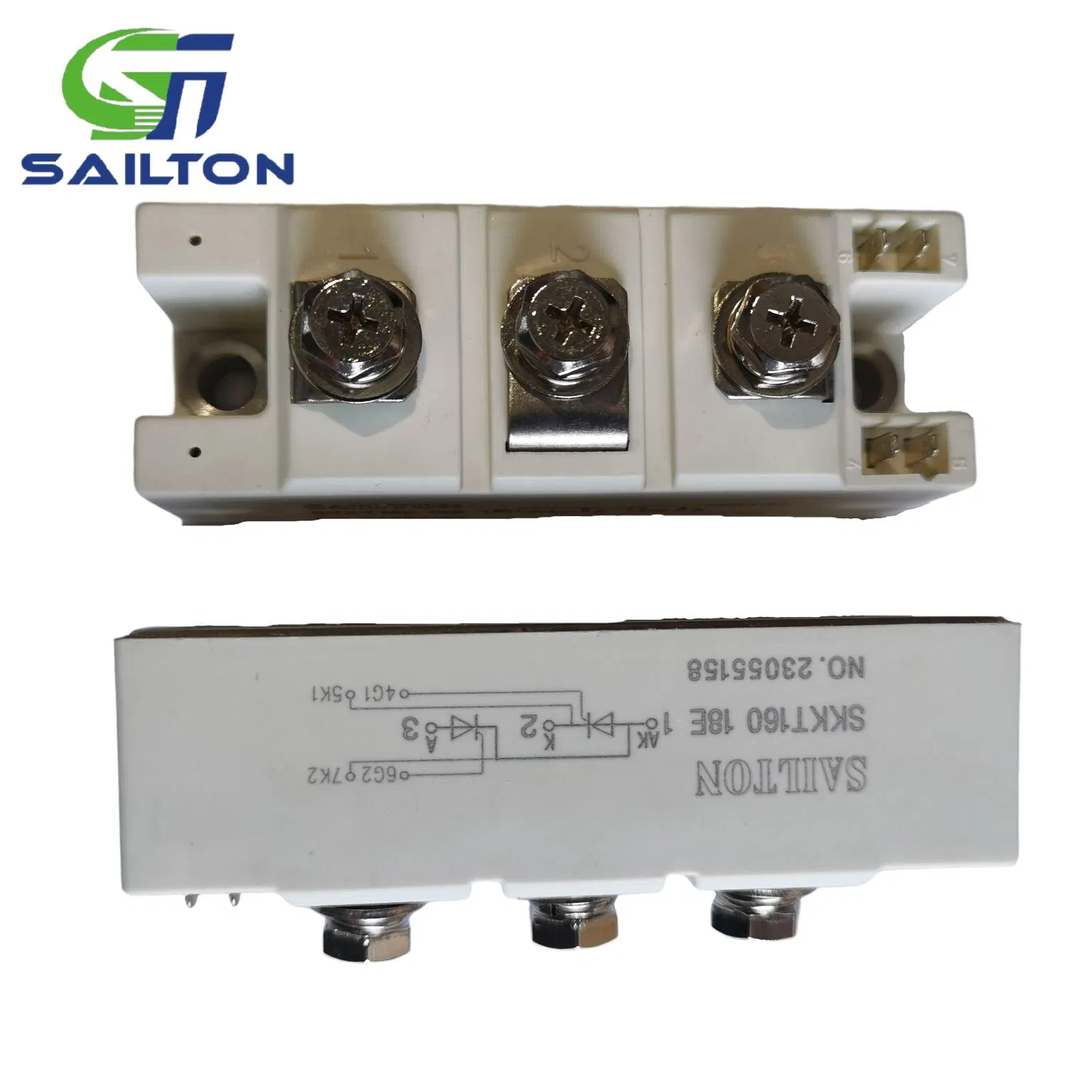 Modules à thyristor de commutation rapide, module alimentation dispositifs semi-conducteurs Sailton marque de composants électroniques