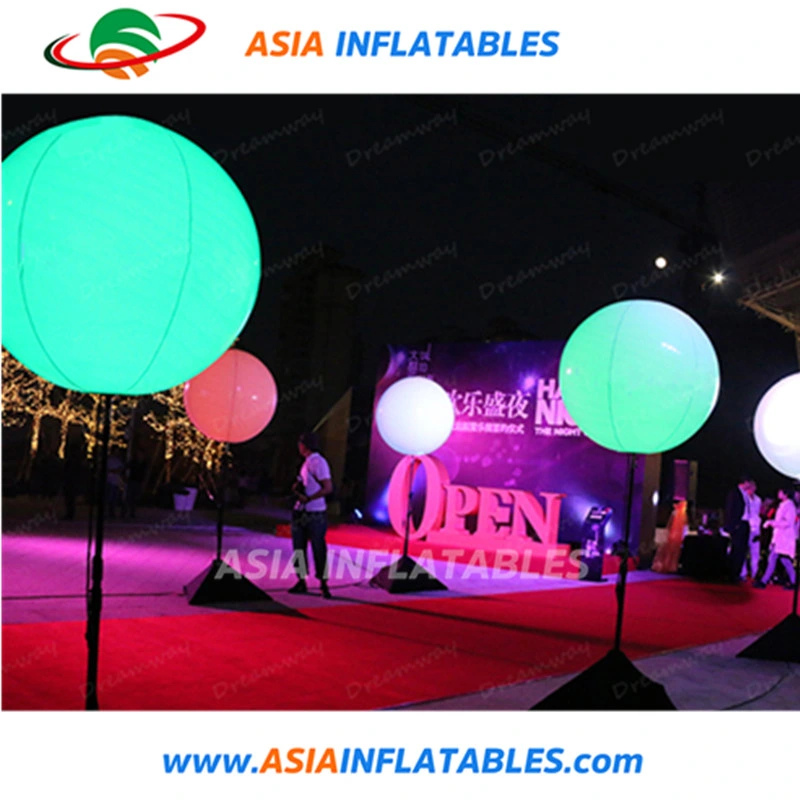 Large PVC Inflatable Lighting Balloons with Stainless Steel Tripod