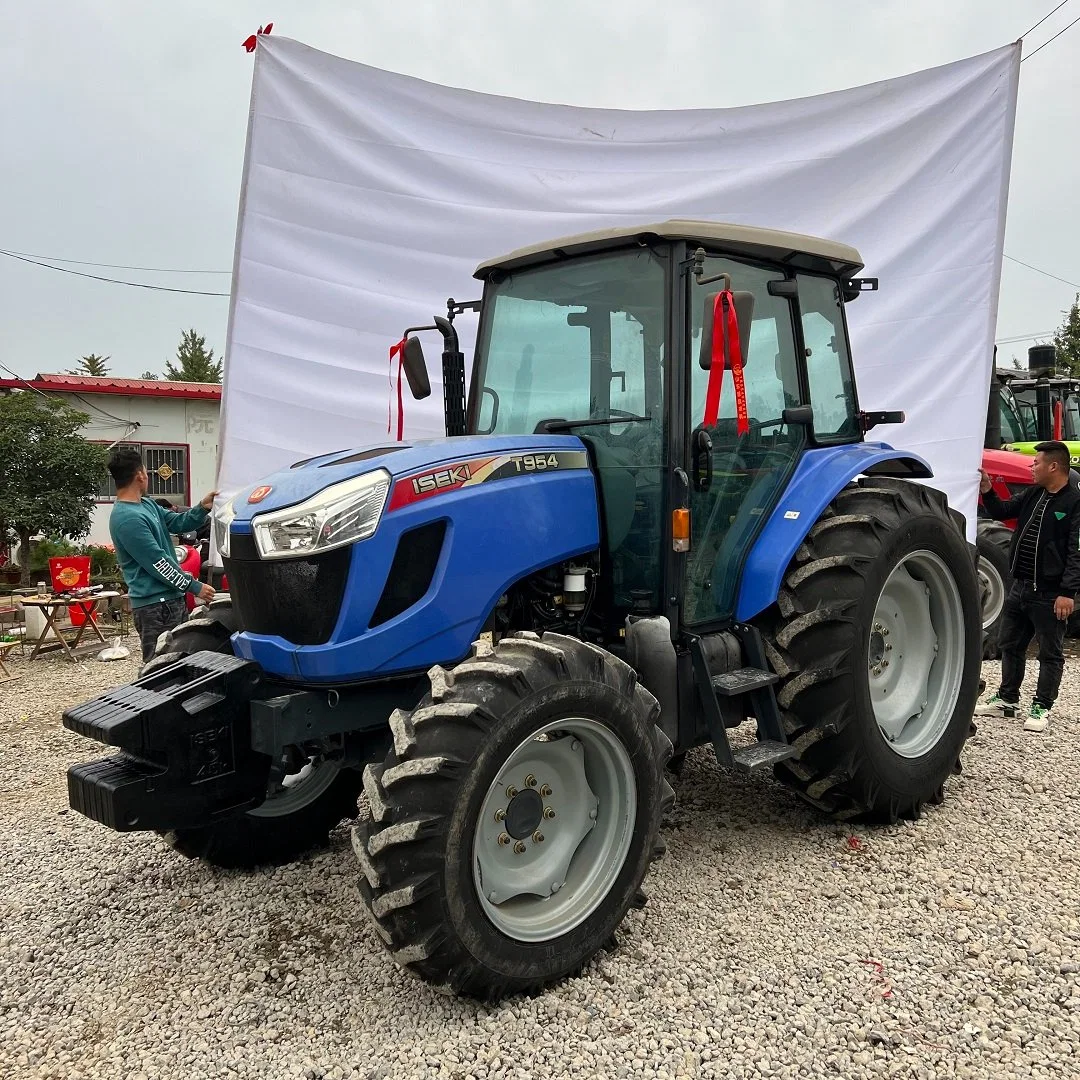 Fourniture d'usine Meilleure qualité Tracteur agricole d'occasion Iseki T954 sans cabine.