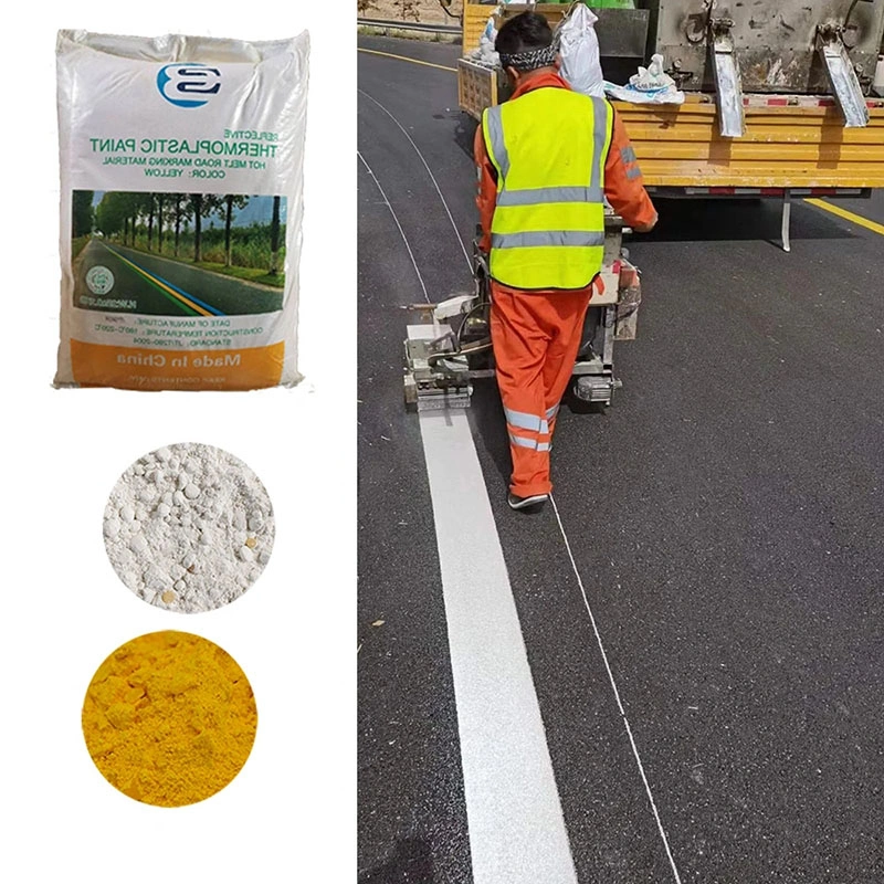 Yellow Road Line Marking Paint for Road Marking