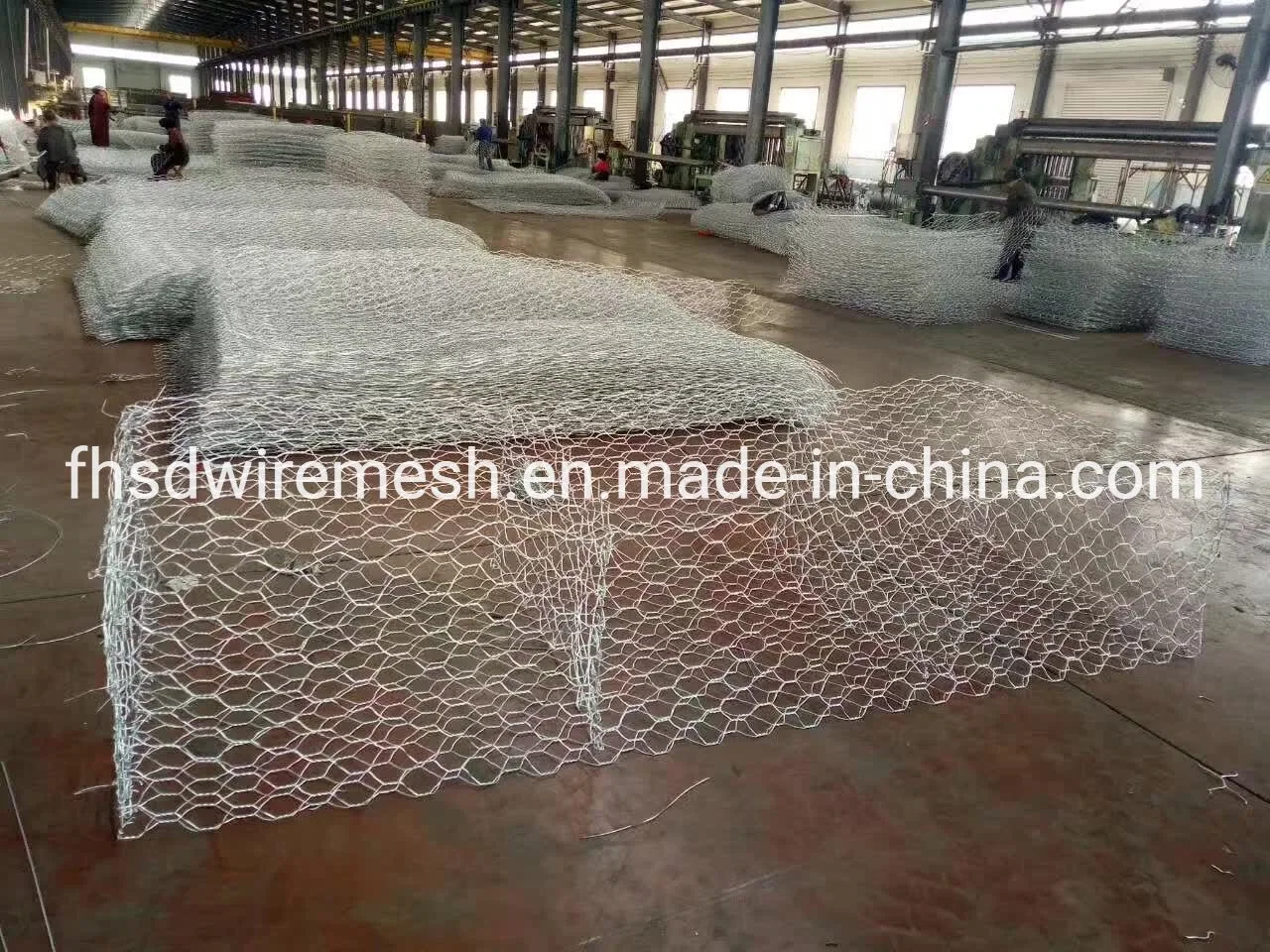 Hexgonal Wire Netting with Partions Gabion Wires