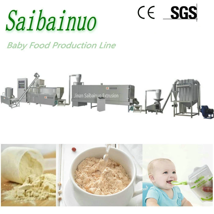 Nutritional Powder Infant Flour Production Plant Snacks Cereals Manufacturing Line Instant Porridge Baby Food Making Machine