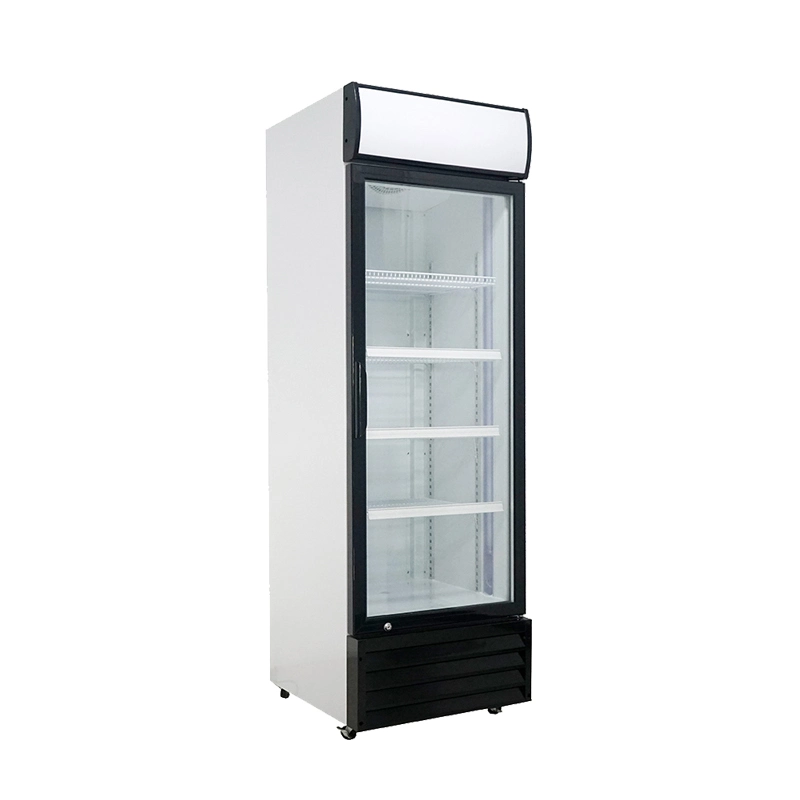 Restaurante Venta caliente Vitrina armario refrigerador vertical para frutas y hortalizas