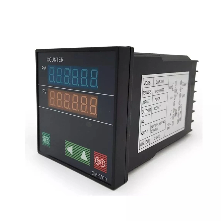 Fréquence d'affichage LCD 8 digits de compteur de fréquence de test de compteur horaire du compte-tours compteur de temporisation