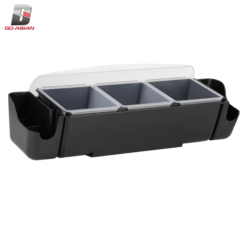 a-41 Condiment Holder Bar Center with 6 Compartment