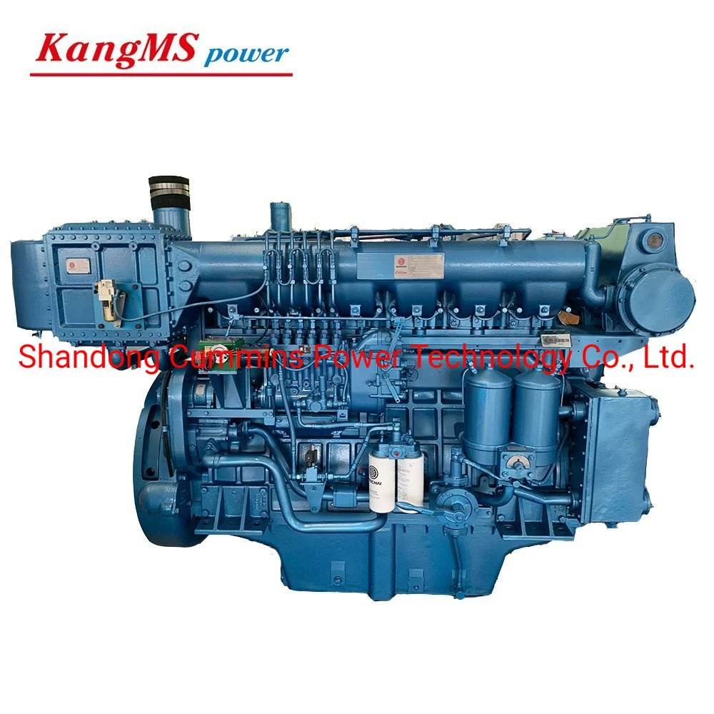 Weichai Marine Engine 818HP Medium Speed Diesel Engine