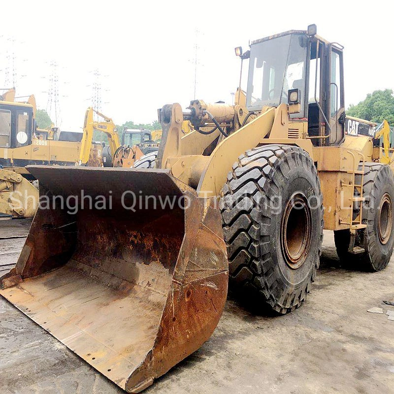 Second Hand Cat 966f Used Wheel Loader for Mining Construction