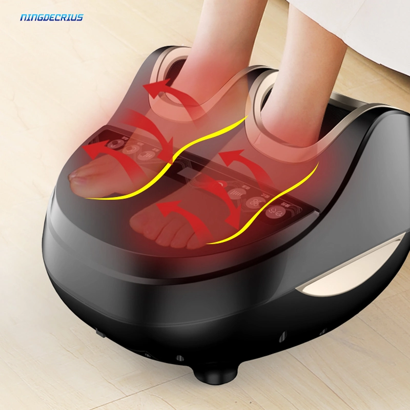 Ningdecrius Foot and Calf Circulation Massage 3D Airbag with Heating Circulation Machine Massage Machine Roller Foot Massager