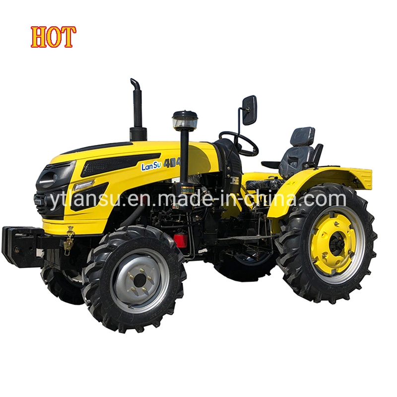 Flexible Tractor with Safety Frame and Sun Shade 40 Horse Power Black and Red Color