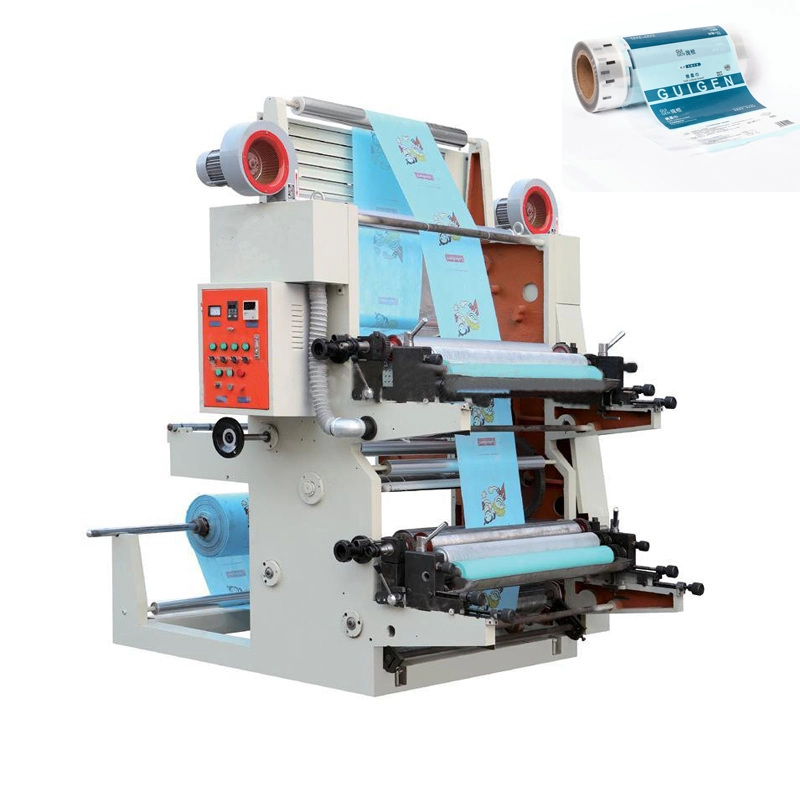 Yt-41200 4 Color Film Vinyl Sticker Flexographic Pinting Press Machine