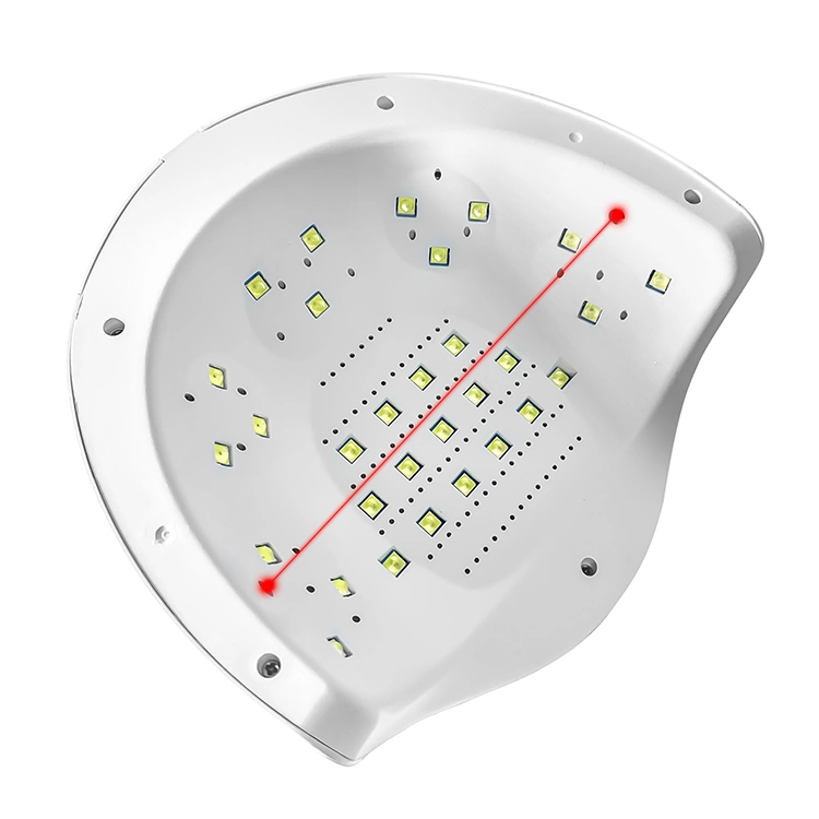 Temporizador de 2 Secador de unhas 48W 30PCS Detecção Automática da unha UV solar lâmpadas LED UV Lâmpada unha com visor LED