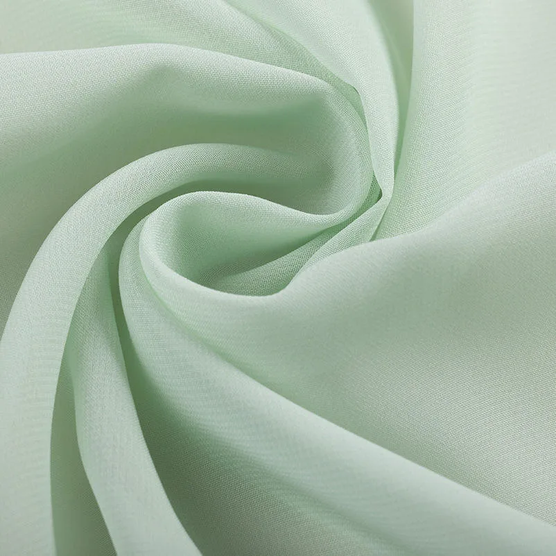 Wholesale/Supplier Chiffon Fabric 100% Polyester Fabric Silk Chiffon Fabric Textile Stock