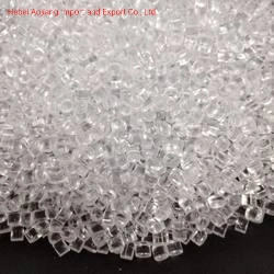 Extrusion Grade Recycled Material GPPS 525 Raw Material Crystal Transparent White GPPS Granules