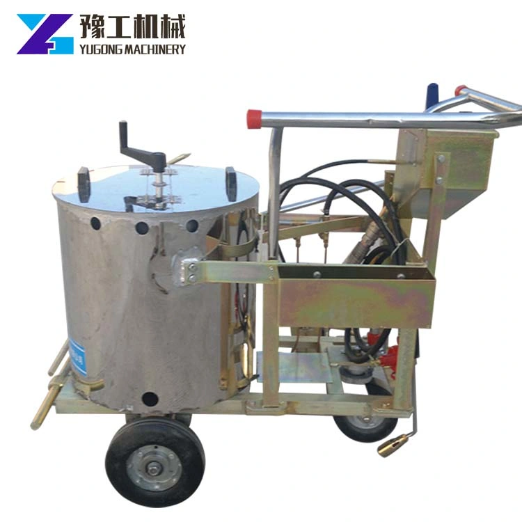 Big Driving Type Convex Hot Melt Traffic Signs Road Marking Machine