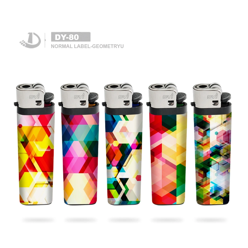 Falme Disposable Flint Stone Smoking Gas Lighter with Beautiful Design to Europe Market