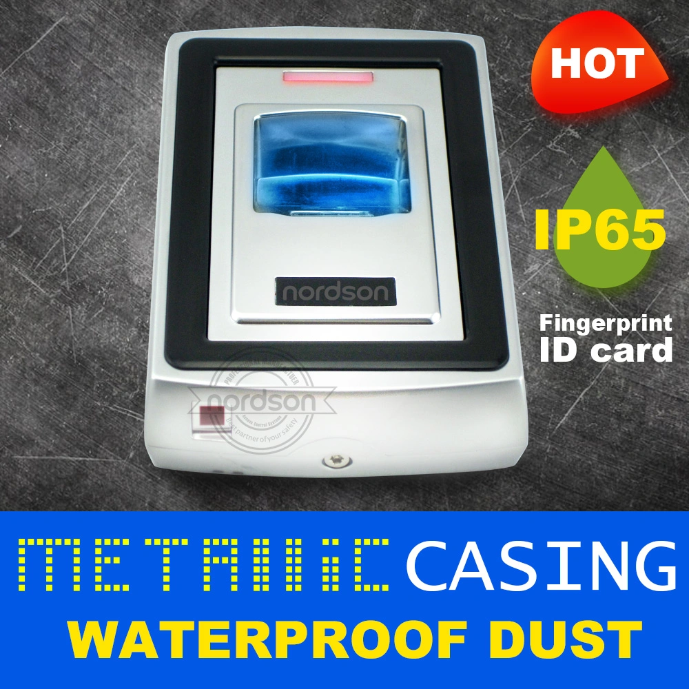 Waterproof Dust IP65 Wiegand Metal ID Card Standalone Biometric Smart Card Reader for Single Door