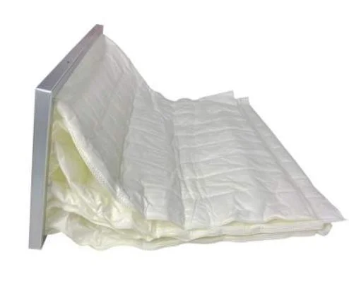 Galvanized Steel Air Filter F5 Pocket Filter Bag Cost Synthetic Fiber