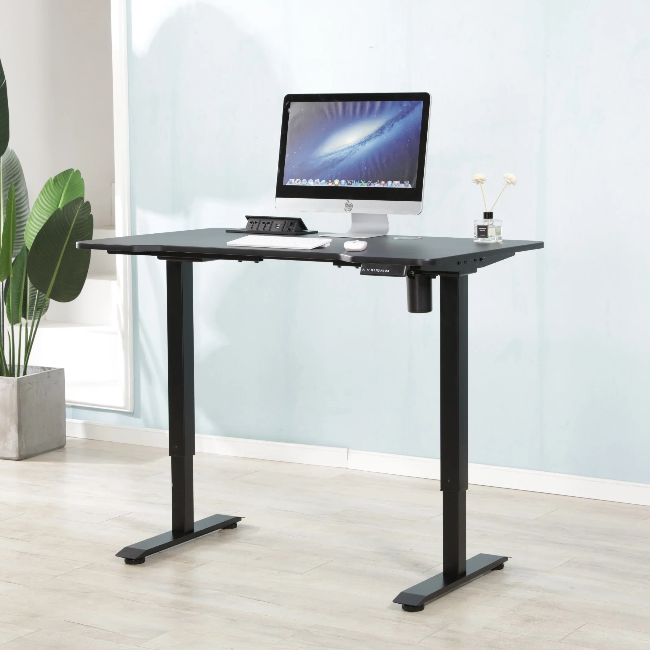 Custom Color Adjustable Height Table Uplifting Folding Standing Sit Stand up Lift Electric Lifting Uplift Desk