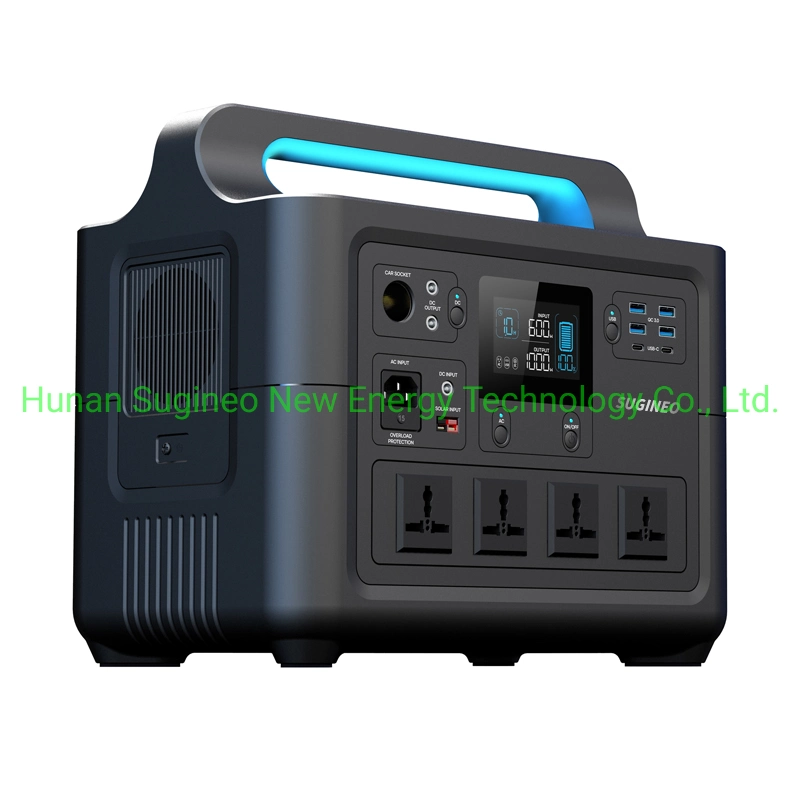 110V Portable Power Station Sugineo P1000 China Manutactuer 2021 Newest Super Rechargeable Multi-Functions Power Starter