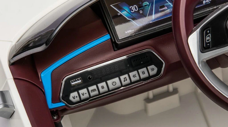 2023 Nouvelle BMW I4 sous licence 12 V Ride on Cars avec télécommande, batterie alimenté Ride on Toys avec USB, MP3, musique, LED Light