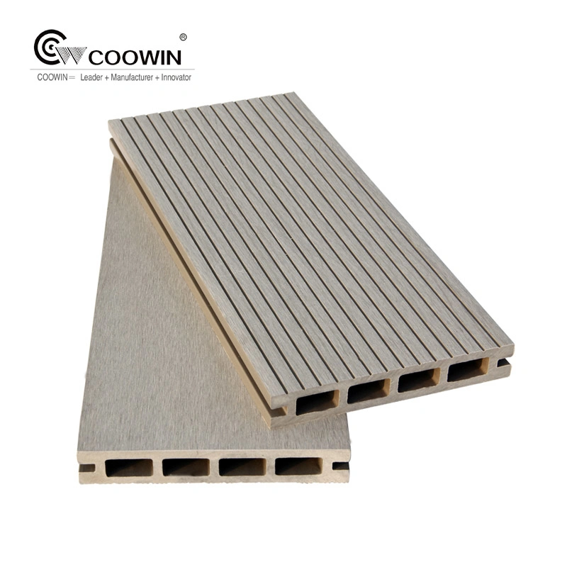 Tw-02b Coowin Nueva resistente al agua, cubiertas ecológicas WPC Piso/Board/Ingeniería de materiales de construcción de pisos de madera