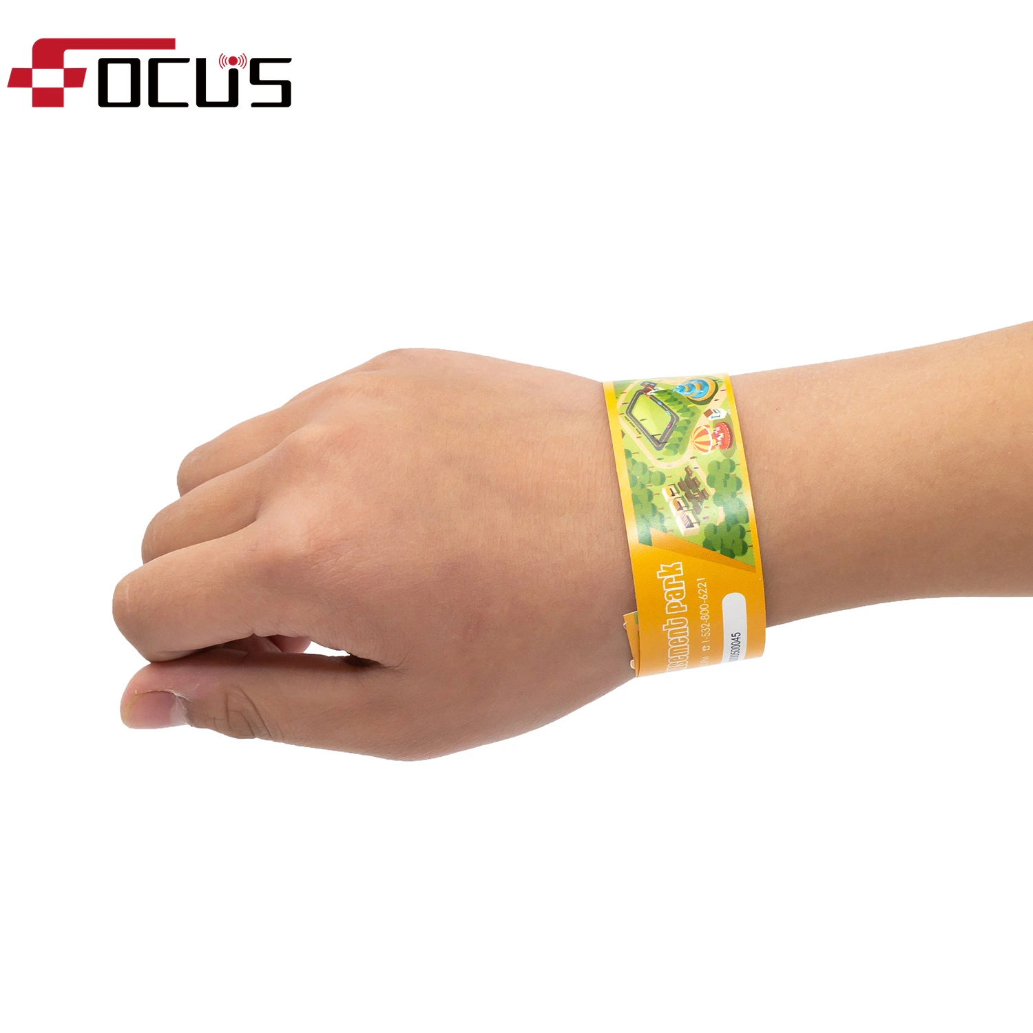 RFID T5577 Custom Event Party Tyvek Paper Bracelet Cheap RFID Tyvek Wristband