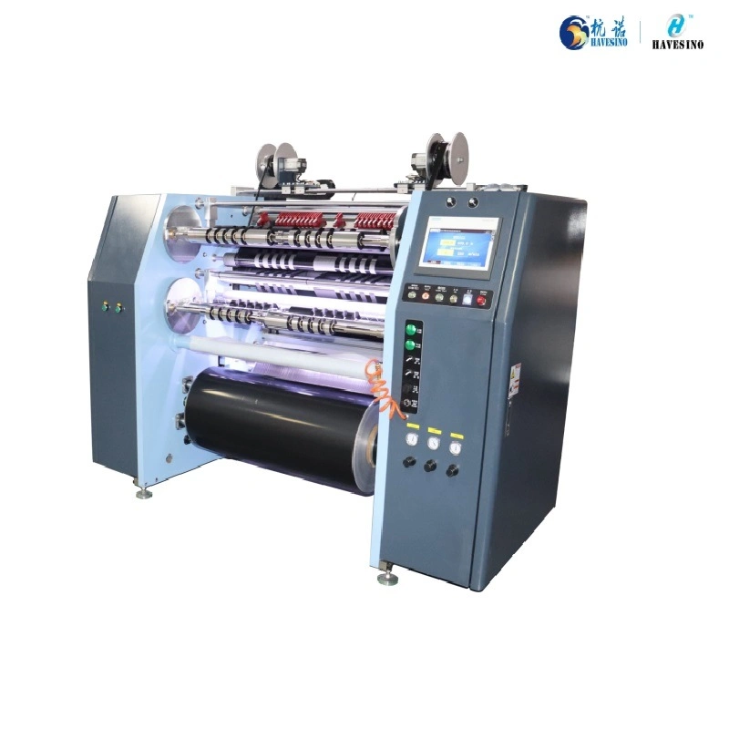 Top Sales Professional Cheap ID Barcode Printer Ribbon Rewinding Slitting Machine