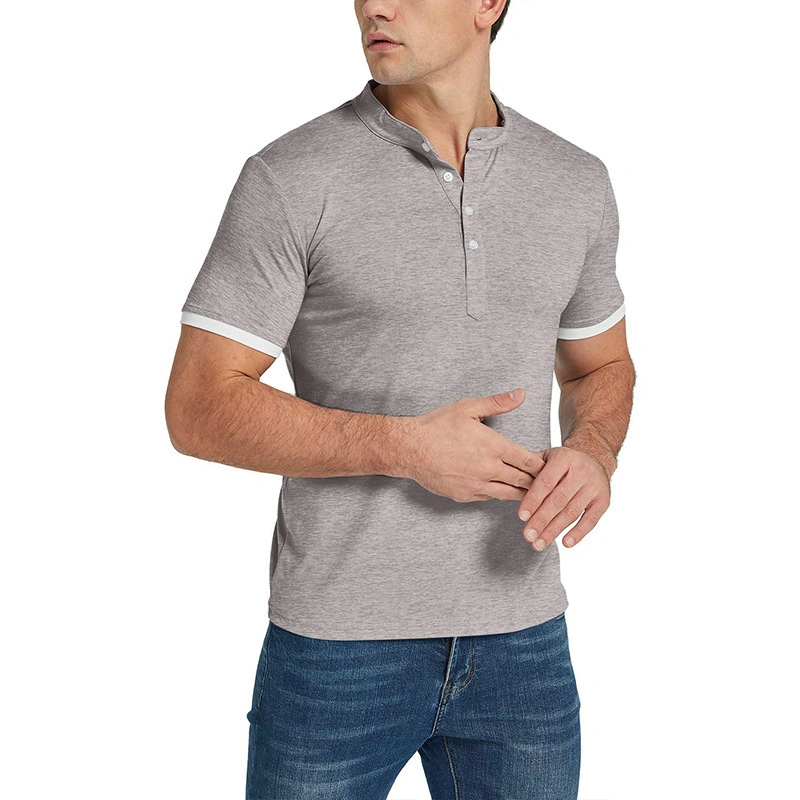 2023 Summer Men&prime; S Short-Sleeved Polo with Collar Polo Shirt