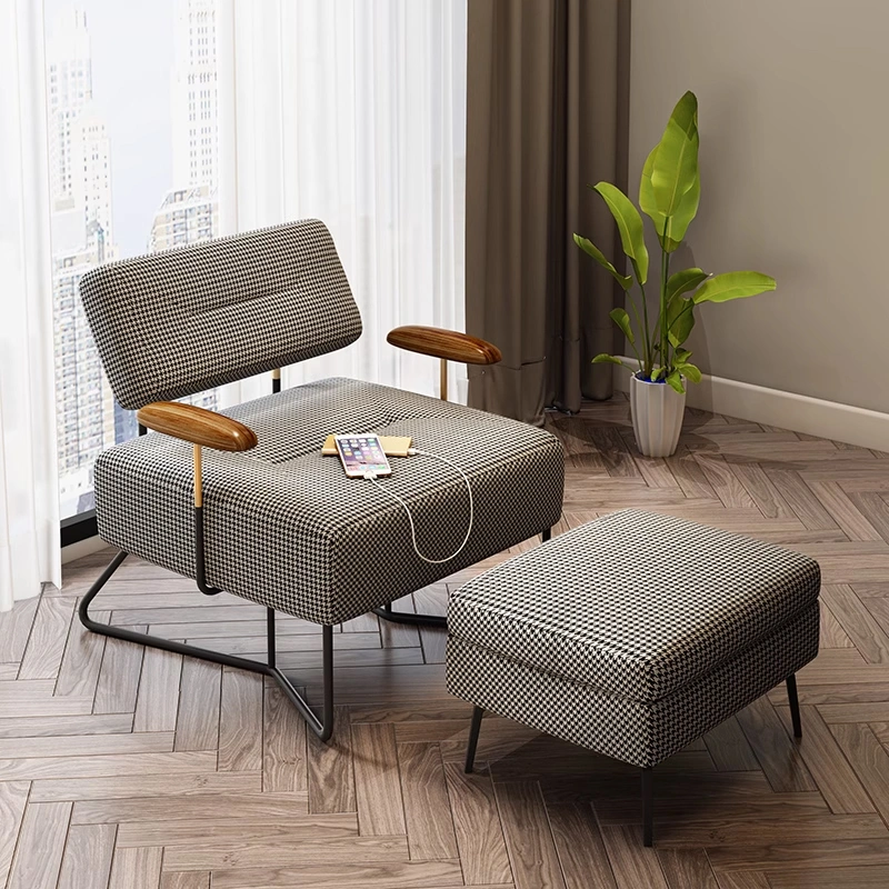 Lujo moderno Mayoristas Sofá de Metal silla Salón Muebles de acento Living Sillas de sala