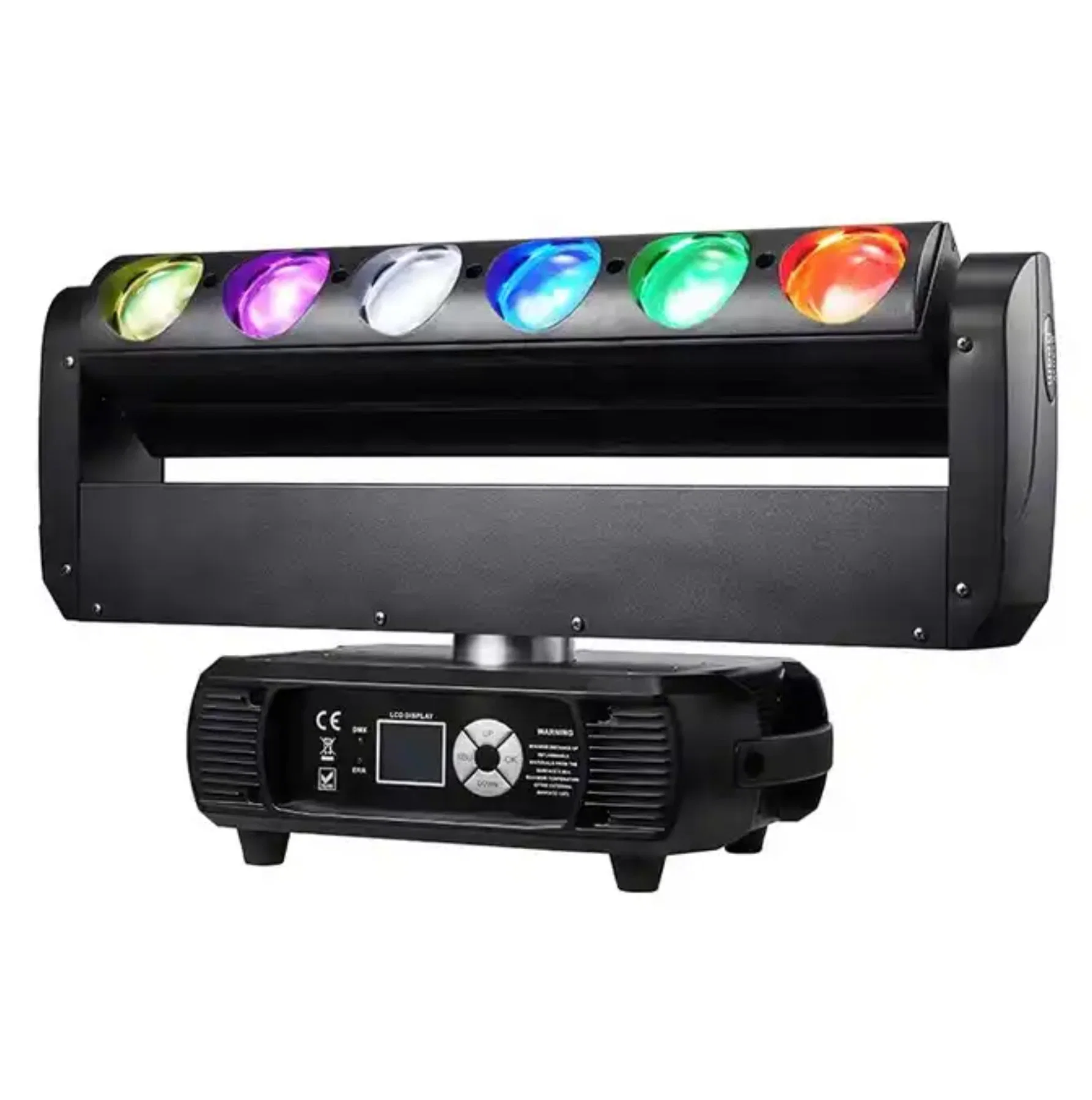 DJ Stage Light Pixel 6 x 40 W RGBW 4-in-1-Strahlwaschzoom LED-LED-Bewegungskopf