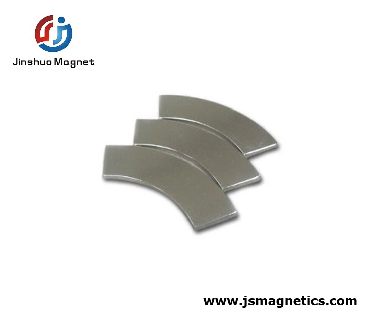 Neodymium Arc Magnet Permanent Magnet Motor Arc Segment Permanent NdFeB Magnet for Serve Motor