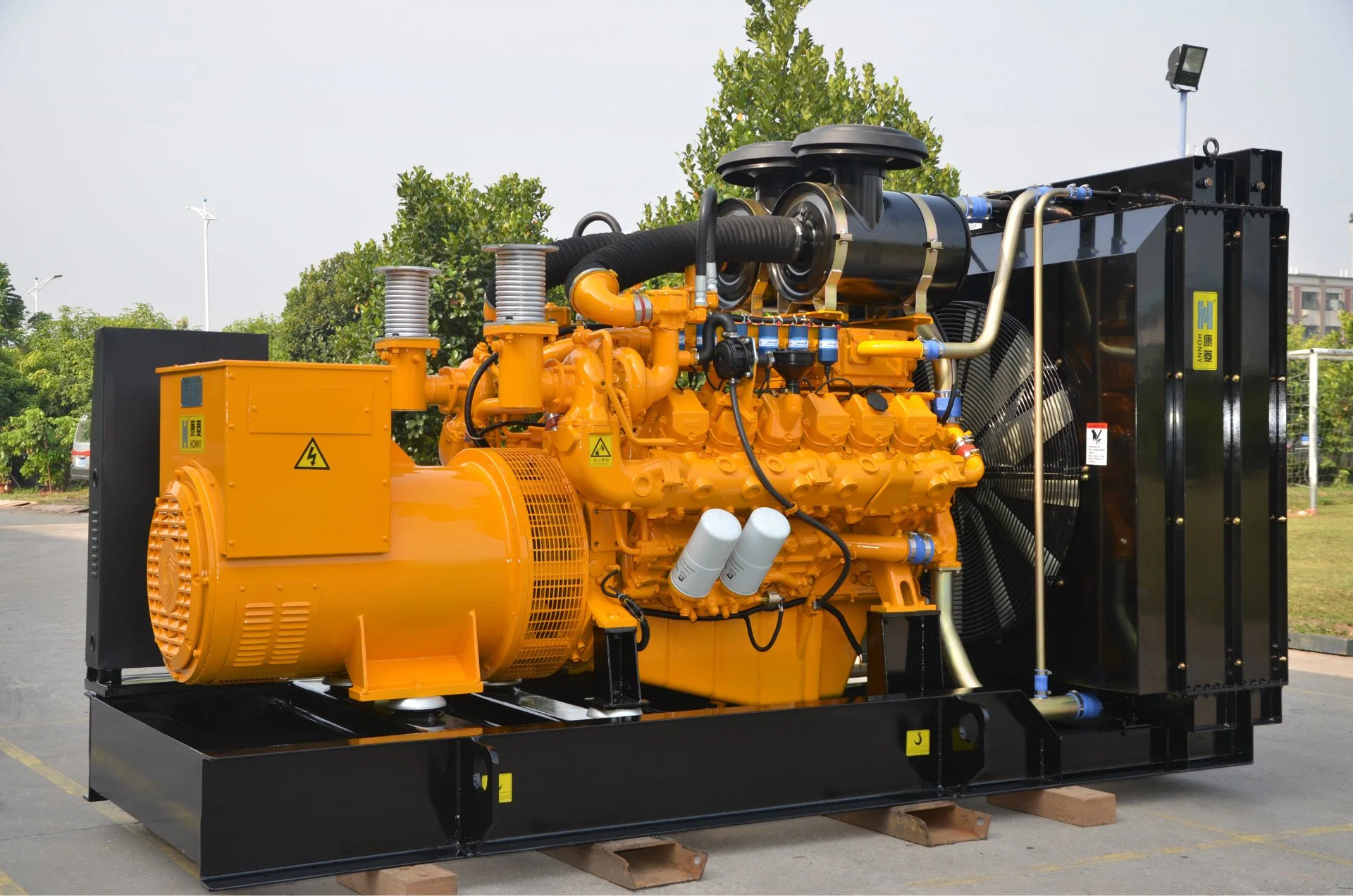 10-300kw Gas Generator Natural Gas Engine Power Plant