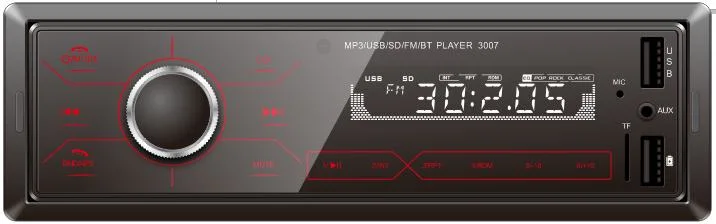 Painel fixo de receptor de rádio com dupla entrada USB/3007