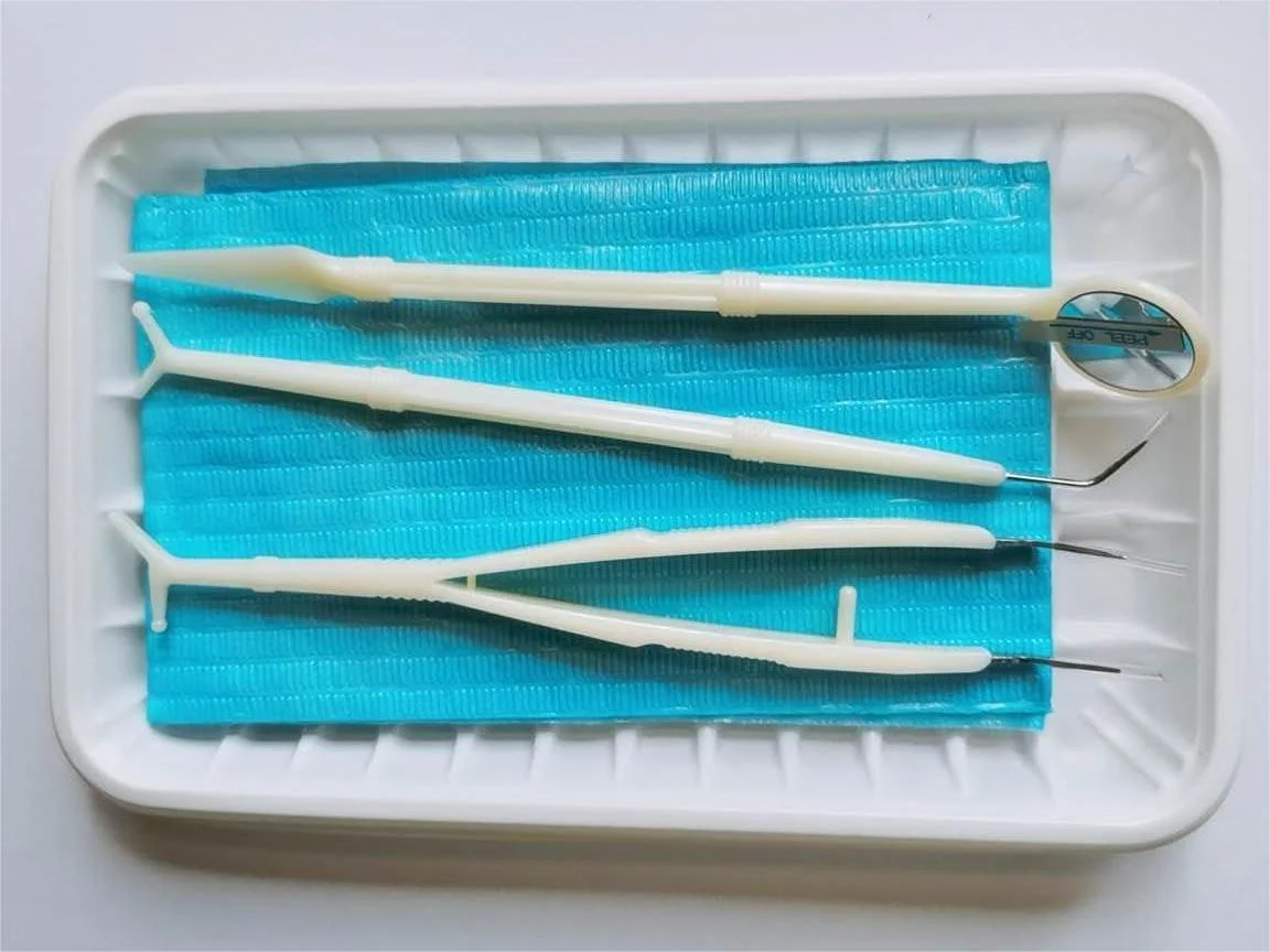 Kit de instrumental dental desechable aprobado por CE Odontología quirúrgica de un solo uso