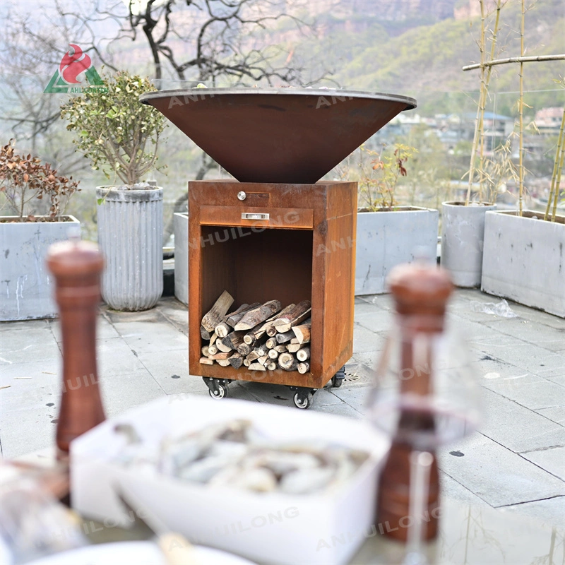 Keine Wartung Rost Holzgrill für Outdoor-Kochen