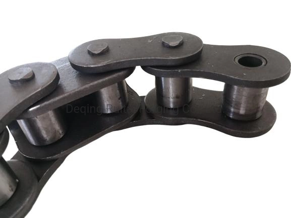 China Manufacturer of Forged Heavy Duty Stainless Steel Conveyor Belt Chain with Attachments in Industrial Line