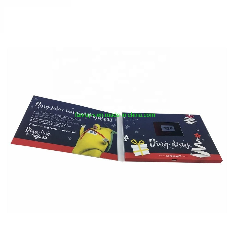 Personalised 2.4 Inch Digital LCD Video Business Card for Your Marketing