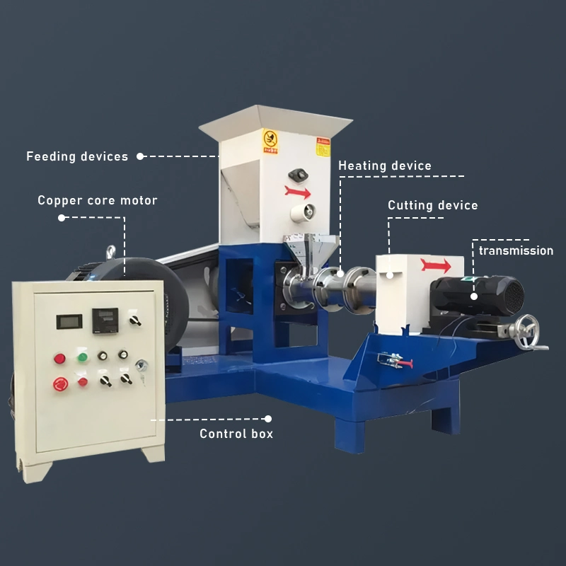 Sif Animal Aquarium Pet Food Plant Production Line Extruder