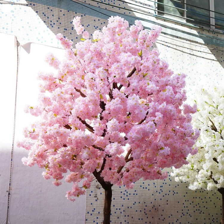 Fleurs arbres artificiel arbre fausse cerisier en gros décor de maison