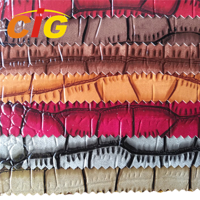 1.0~2.0mm Thickness Many Design Shape of Artificial Leather Bag Leather