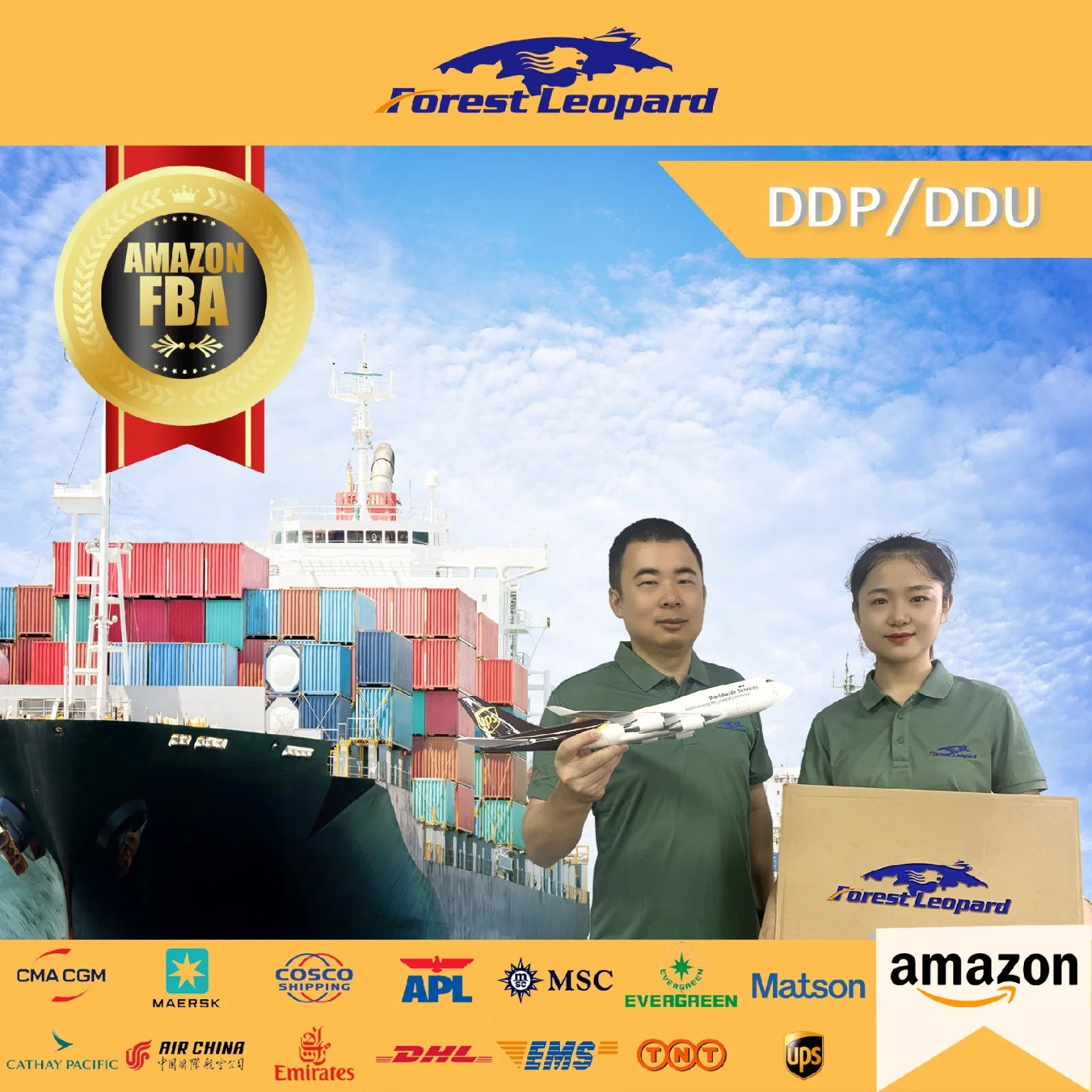 Cheapest Fast DDP Containers Freight Forwarder Rates Sea Shipping From China Shenzhen to USA Canada UK Australia