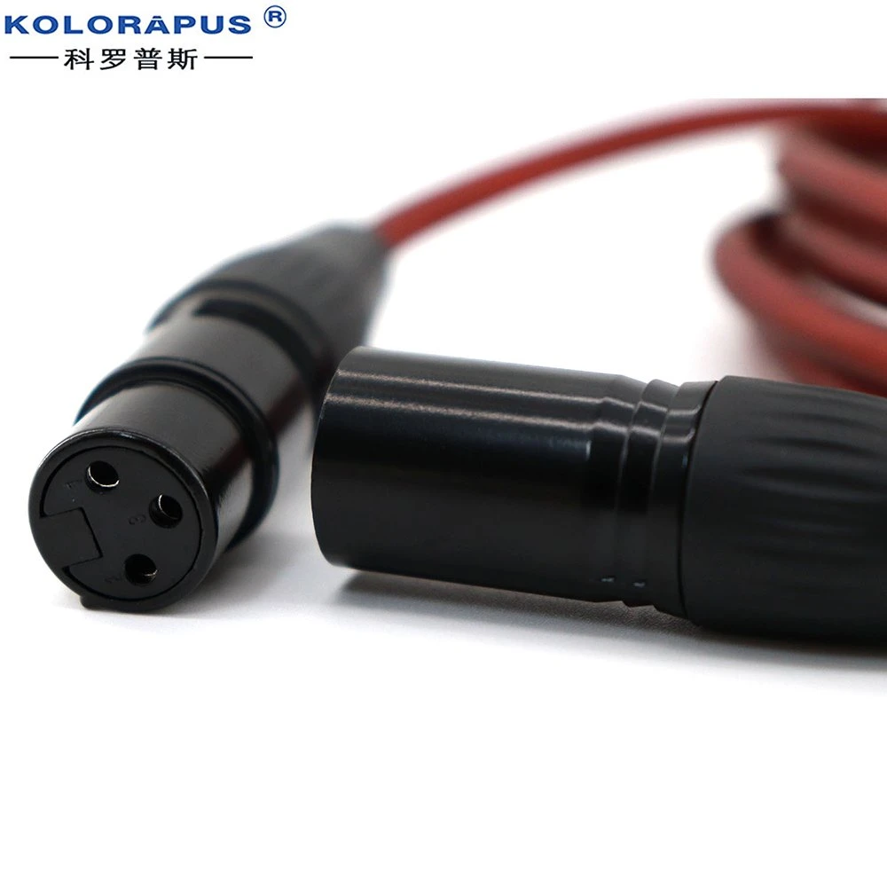 XLR Male to Female Balanced Microphone Cable Microphone Audio Cable 3m