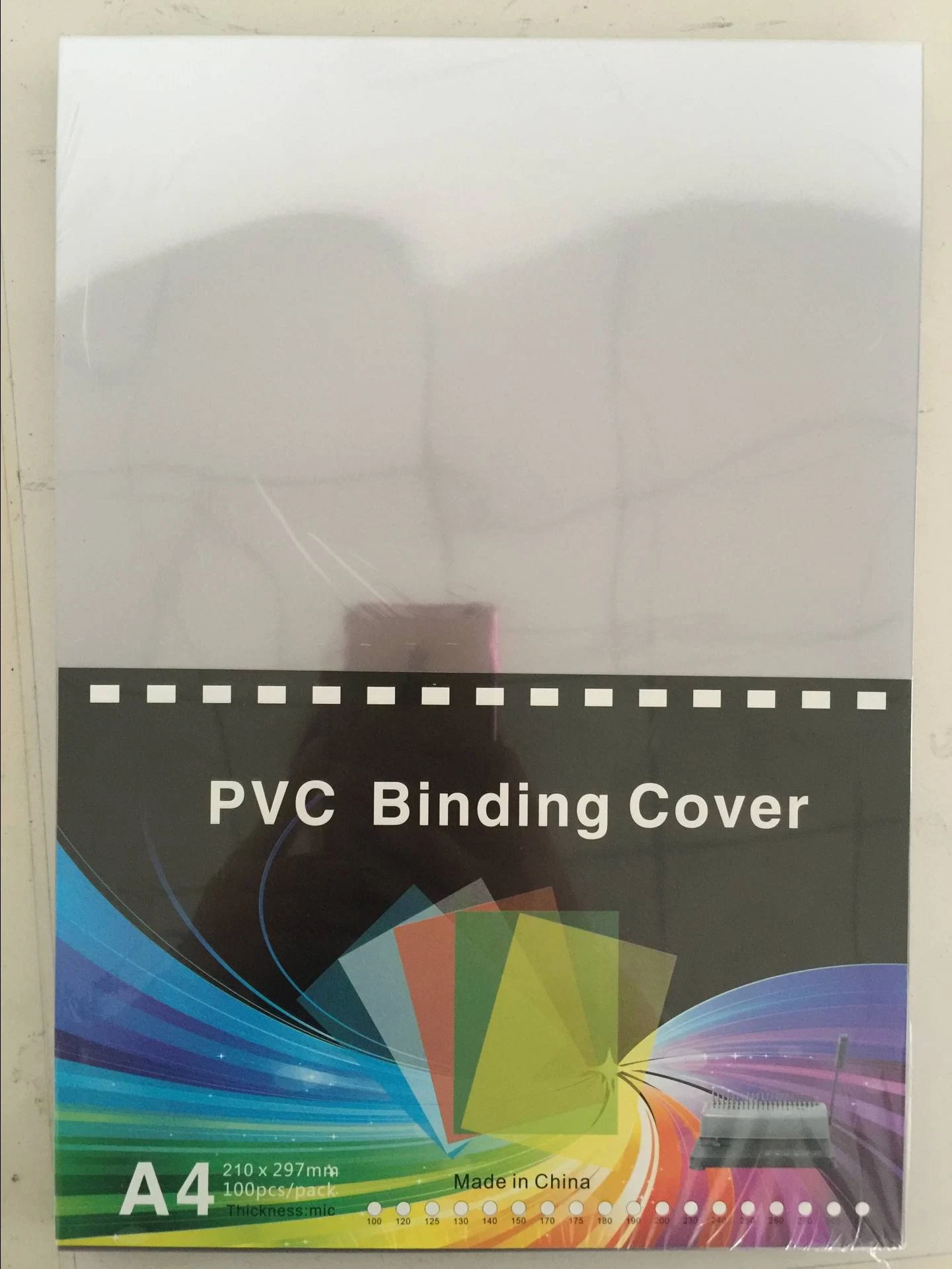 ورق صلب PVC بلون وردي 100% مادة عذراء صلبة PVC مجلس الإدارة