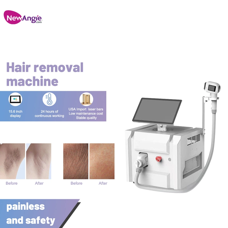 Newangie New Android Screen Trending SPA Diode Hair Removal 808nm Trio Machine