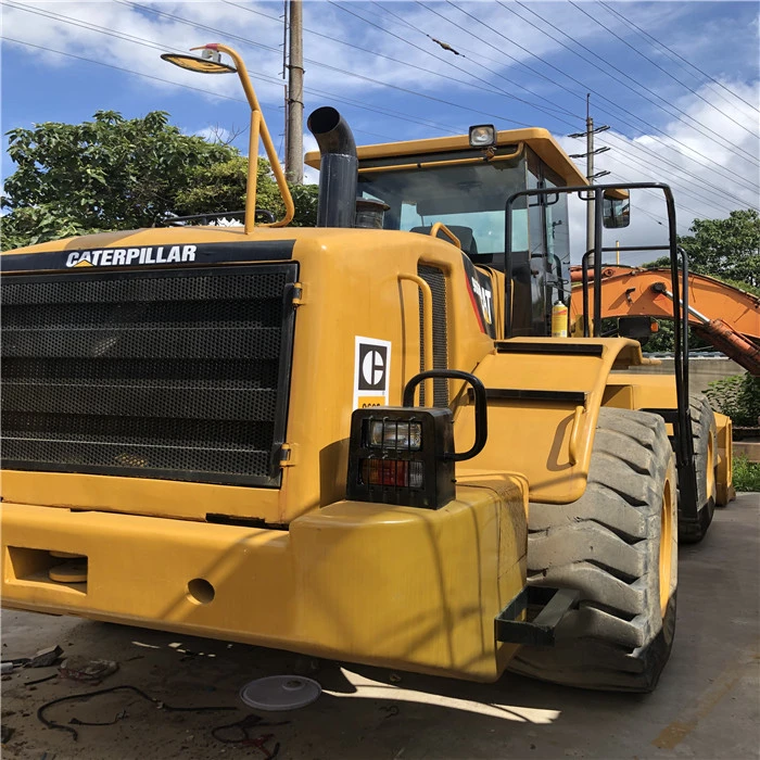 Used Catt 966g Mini Wheel Loader Second Hand Backhoe Loader